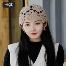 Load image into Gallery viewer, Warm Winter Knit Beanie Hats Thin Hollow Handmade Women for Hat Knitting Woven Summer Toe Cap Unisex