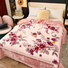 Lade das Bild in den Galerie-Viewer, Blanket Running Volume Gift Double Layer Warm Thick Blanket Winter Wedding Laschel Blanket