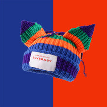 Load image into Gallery viewer, Warm Winter Knit Beanie Hats Cat Ear Wool Women Thickened Earflaps Slipover Unisex