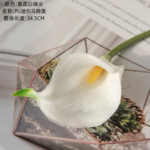 Load image into Gallery viewer, 10PCs Mini Common Calla Artificial Fake Flower Plants Home Decoration Wedding Bouquet