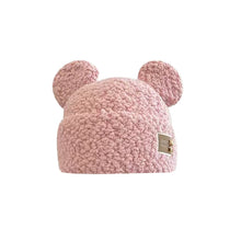 Lade das Bild in den Galerie-Viewer, Warm Winter Knit Beanie Hats Cute Bear Ear Hat Earmuffs Cap for Women Unisex