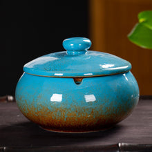 Load image into Gallery viewer, Ashtray Creative Ceramic Glass Hotel Household Office KTV Ashtray