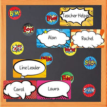 Load image into Gallery viewer, 2x500pcs Christmas Xmas 8 Stickers/Sheet; 75*50 Student Teacher Name Tag Kindergarten Logo Name Tape tape