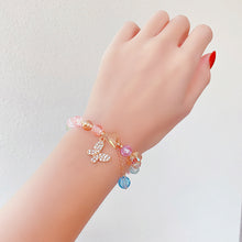 Load image into Gallery viewer, 2PCs Children's Bracelet Glass Beaded 70 Styles Available Christmas Children's Day Gifts for Girls