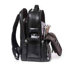 Load image into Gallery viewer, Travel Backpack Genuine Leather Men's Large Capacity Storage Men's Bag