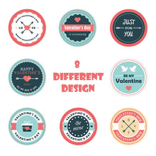 Load image into Gallery viewer, 2x500pcs Christmas Xmas Valentine's Day Valentine's Day Sticker Envelope Packaging Bag Gift Label tape