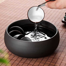 Load image into Gallery viewer, Ashtray Tea Set Tea Cup Washing Tea Bowl Tea Basin Size Writing-Brush Washer Tea Dust Ashtray
