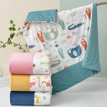 Load image into Gallery viewer, Children's Blanket Baby Blanket Newborn Soft Autumn Thickened Children Blanket Soothing Blanket