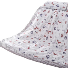 Lade das Bild in den Galerie-Viewer, Baby Autumn and Winter Thickening Cover Blanket Baby Quilt Men and Women Baby Blanket Bubble Velvet