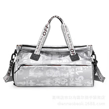 Lade das Bild in den Galerie-Viewer, Training Bag Men's and Women's Dry Wet Separation Yoga Travel Bag with Shoes
