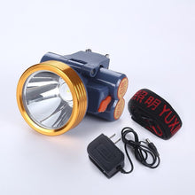 Lade das Bild in den Galerie-Viewer, Head lightHead light Lithium Battery Strong Light Waterproof Miner's Lamp Long Battery Life