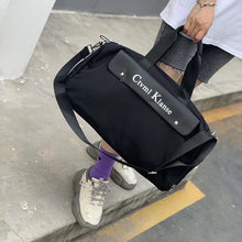 Lade das Bild in den Galerie-Viewer, Dry Wet Separation Travel Bag Luggage Bag Korean Style Lightweight Simple Gym Bag Travel Bag
