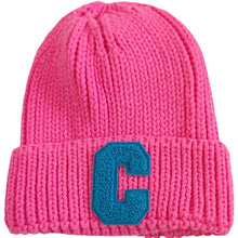Load image into Gallery viewer, Warm Winter Knit Beanie Hats Korean Wool All-Match Pink Solid Color Unisex