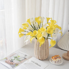 Load image into Gallery viewer, 10PCs Mini Common Calla Artificial Fake Flower Plants Home Decoration Wedding Bouquet