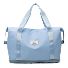 Lade das Bild in den Galerie-Viewer, Backpack Yoga Sports Dry Wet Separation Gym Bag Oxford Cloth Large-Capacity Hospital Bag