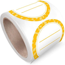 Load image into Gallery viewer, 2xXmas Christmas Stickers Roll Label 100pcs Kitchen Supplies Can Be Washed with Water Dissolved Green Yellow 38mm