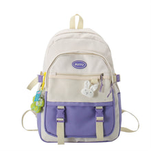 Lade das Bild in den Galerie-Viewer, Backpack Schoolbag Female New Japanese and Korean Style Ins Style Niche Fresh Junior High School Students Large-Capacity