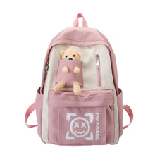 Load image into Gallery viewer, Backpack Casual Simple Women Fresh Cute Fashion Junior High School shoulder bag