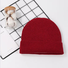 Lade das Bild in den Galerie-Viewer, Warm Winter Knit Beanie Hats Hat Women Korean Style Japanese Style Ins Style Cashmere Casual Woolen Yarn Unisex