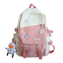 Load image into Gallery viewer, Backpack Women School Male Student Junior High School Student Fashion Printing shoulder bag