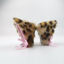 Lade das Bild in den Galerie-Viewer, 2x Halloween Xmas Christmas Gifts Decoration Anime Party Cat Ears Barrettes Lolita Adult Lady like Woman Fox Bow