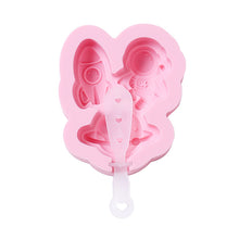 Load image into Gallery viewer, 2PC Silicone Mold Astronaut Modeling Silicone Ice Box DIY Baking Cheese Sticks Mold