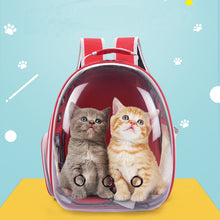 Load image into Gallery viewer, Backpack Convenient for Going out Transparent Space Capsule Super Breathable Pet