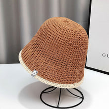 Lade das Bild in den Galerie-Viewer, Warm Winter Knit Beanie Hats Hat Women Korean Style Spring and Summer Street Bucket Fashion Casual Breathable Unisex