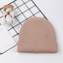 Lade das Bild in den Galerie-Viewer, Warm Winter Knit Beanie Hats Hat Women Korean Style Japanese Style Ins Style Cashmere Casual Woolen Yarn Unisex