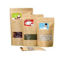 Lade das Bild in den Galerie-Viewer, 2x300pcs Square Merry Christmas Christmas Stickers Gift Labels tape