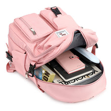 Lade das Bild in den Galerie-Viewer, Backpack Women's Large Capacity Light Soft Style Carrying Fashion