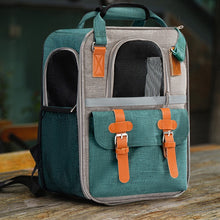 Lade das Bild in den Galerie-Viewer, Backpack Large Capacity Cat Bag Cat Diaper Bag Pet Bag