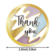 Load image into Gallery viewer, 2x500pcs Xmas Christmas Stickers Roll Label 8 Pattern Floral Ring Pink Thank You Arty Wedding Goods