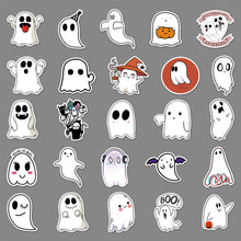Lade das Bild in den Galerie-Viewer, 2x Halloween Xmas Christmas Gifts Decoration100 Pieces Cartoon Unique Ghost Creative Stickers