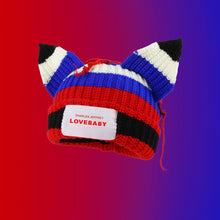 Load image into Gallery viewer, Warm Winter Knit Beanie Hats Cat Ear Wool Women Thickened Earflaps Slipover Unisex