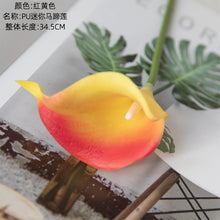 Load image into Gallery viewer, 10PCs Mini Common Calla Artificial Fake Flower Plants Home Decoration Wedding Bouquet