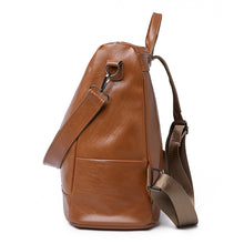 Lade das Bild in den Galerie-Viewer, Women's Soft Leather Backpack Fashion Retro All-Match Multi-Functional Travel Backpack Fashion