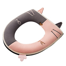 Load image into Gallery viewer, 3pcs Toilet Seat Cover Pads Thicker Zipper Waterproof Cute