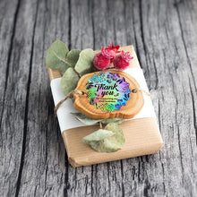 Load image into Gallery viewer, 2x500pcs Xmas Christmas Stickers Roll Label 4 Kinds of Chocolate Candy Gifts Thank You Laser Seal