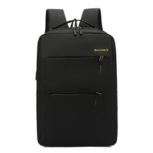 Load image into Gallery viewer, Backpack Men's Business Fixed Logo Casual Fashion Three-Piece Set Large Capacity Schoolbag