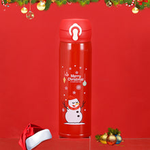 Load image into Gallery viewer, Xmax Christmas Cup Gift Cartoon Children Bounce Insulation Couple Creative 304 Stainless Steel Student Water