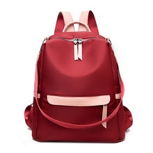 Lade das Bild in den Galerie-Viewer, Backpack Fashion Small Fresh Contrast Color travel Dual-Use Schoolbag