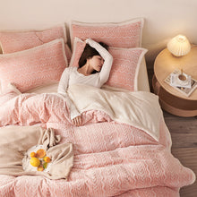 Load image into Gallery viewer, Winter Thickened Double-Layer Shell Velvet Blanket Quilt Cover Flannel Milk Fiber Fleece Cover Blanket