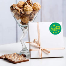 Load image into Gallery viewer, 2x500pcs Christmas Xmas Blue Green Bronzing Merry Christmas Sticker Label tape