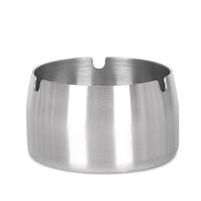 Load image into Gallery viewer, Ashtray Creative Stainless Steel Ash Tray Windproof Anti-Fall Home Living Room Hotel Bar