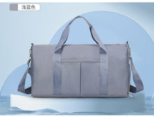 Load image into Gallery viewer, Backpack Luggage Bag Multifunctional Neutral Travel Bag Solid Color Nylon Candy Color