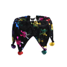 Lade das Bild in den Galerie-Viewer, 2x Halloween Xmas Christmas Gifts Decoration Hat Scarf Set Skull Pattern Cat Ornament