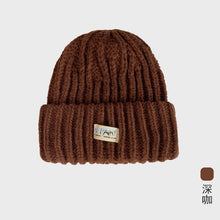 Lade das Bild in den Galerie-Viewer, Warm Winter Knit Beanie Hats New Style Women's Japanese Closed Toe Autumn All-Match Fashion Wool Unisex
