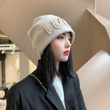 Load image into Gallery viewer, Warm Winter Knit Beanie Hats Japanese Style Face-Looking Little Girl All-Match Earflaps Unisex