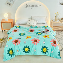 Lade das Bild in den Galerie-Viewer, Fleece Blanket Flannel Blanket Cover Blanket Student Sheets Gift